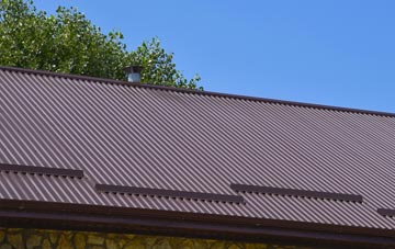typical Ballylumford corrugated roof uses
